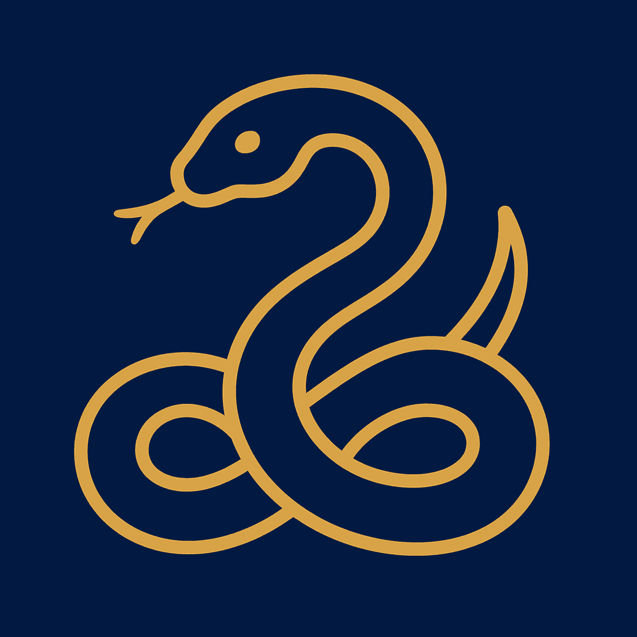 뱀띠 일러스트
