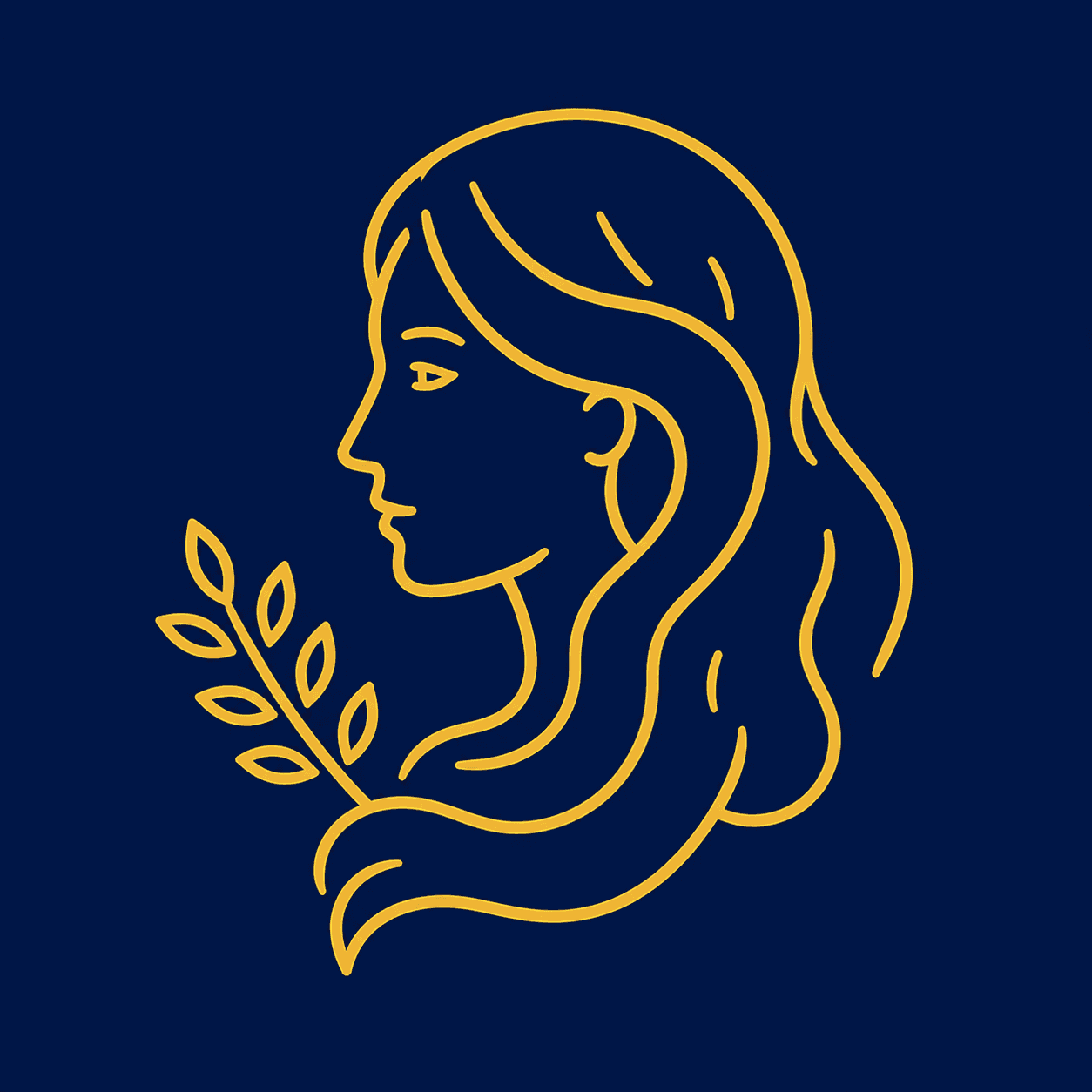 Ilustración del signo Virgo
